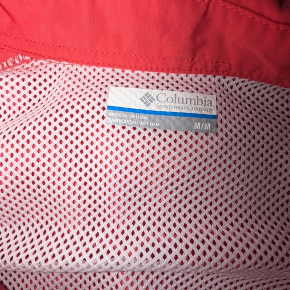 Columbia PFG Fishing Shirt Mens M Omni-Shade Vented Button Long Sleeve - Picture 4 of 5